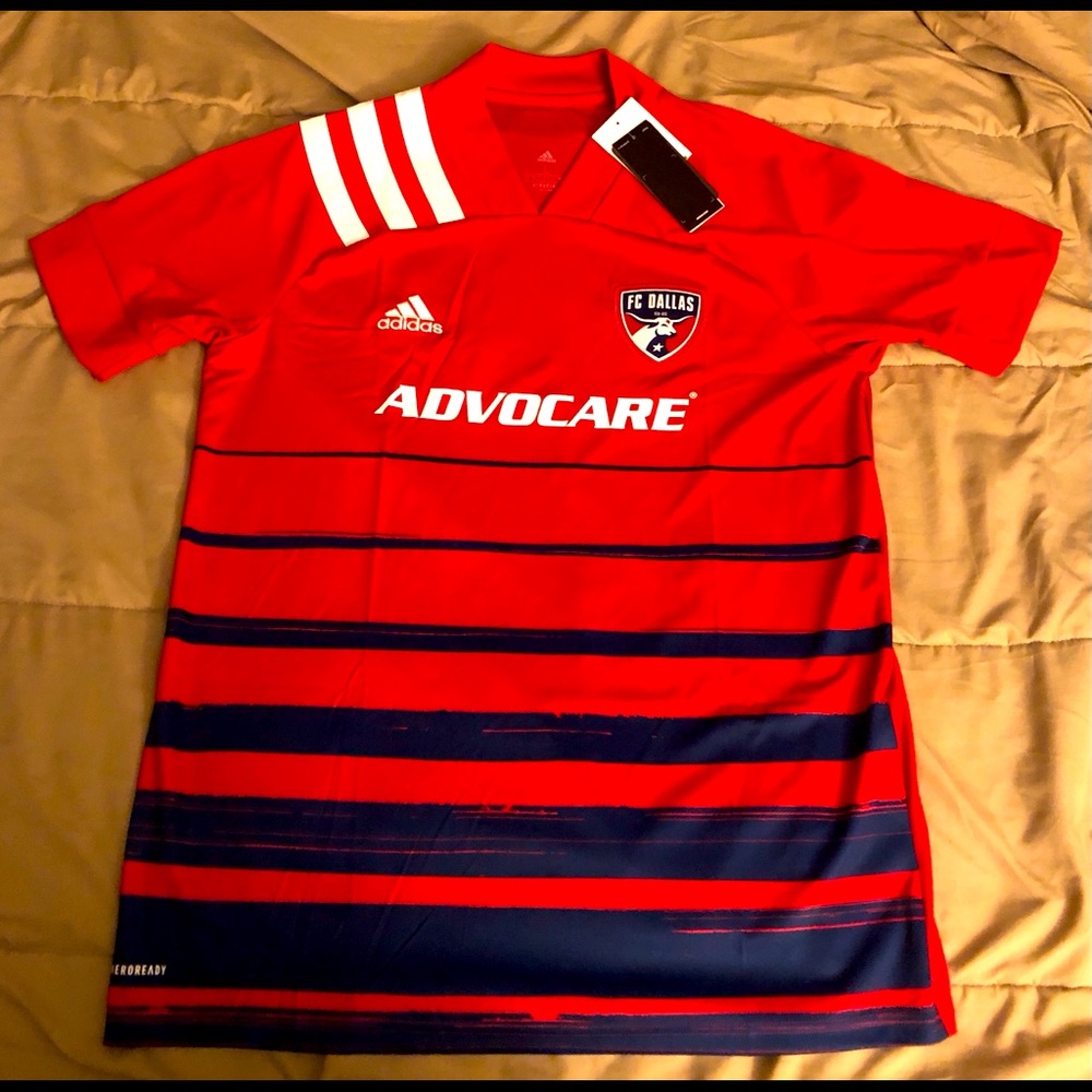 Adidas FC Dallas soccer jersey